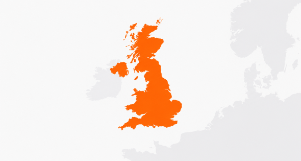 UK map